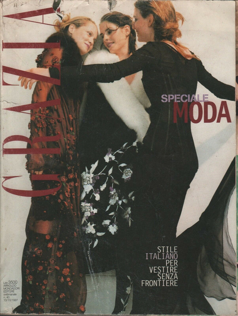 Grazia Italian Fashion 10/10/1997 Weekly Special Fashion 093019AME