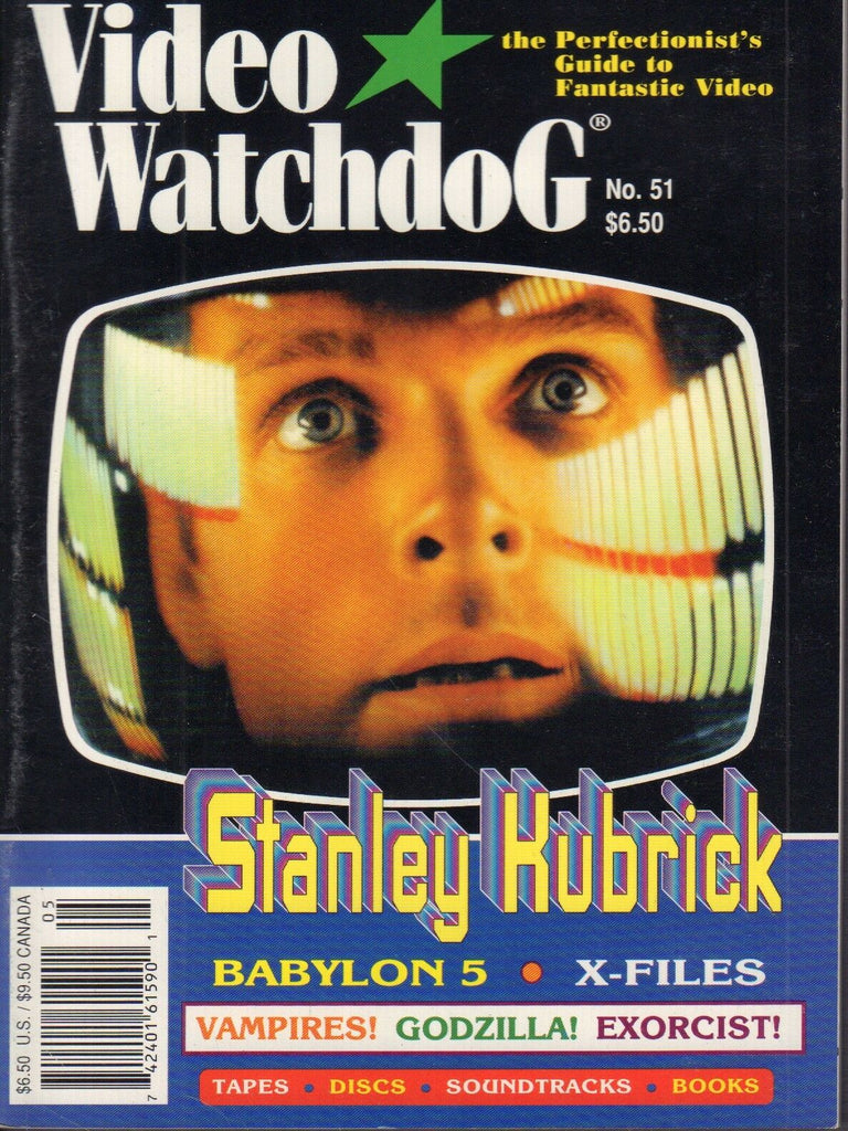 Video Watchdog No.51 Stanley Kubrick Babylon 5 021318DBE