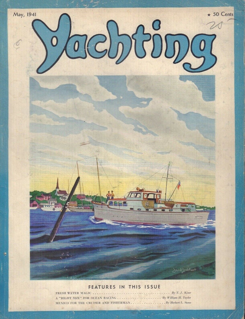 Yachting Magazine Fresh Water Magic May 1941 032218nonr