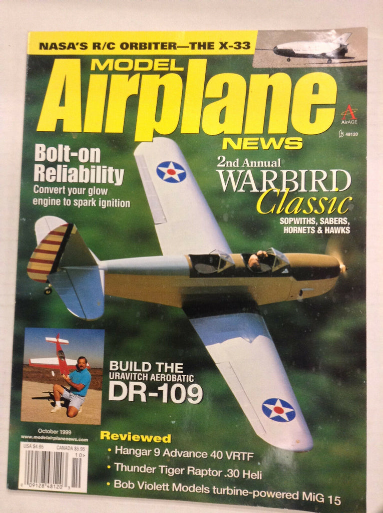 Model Airplane News Magazine 2nd Annual Warbird Classic October 1999 041517nonrh