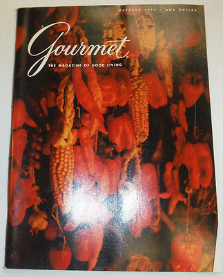 Gourmet Magazine Chinese Cuisine October 1979 102414R