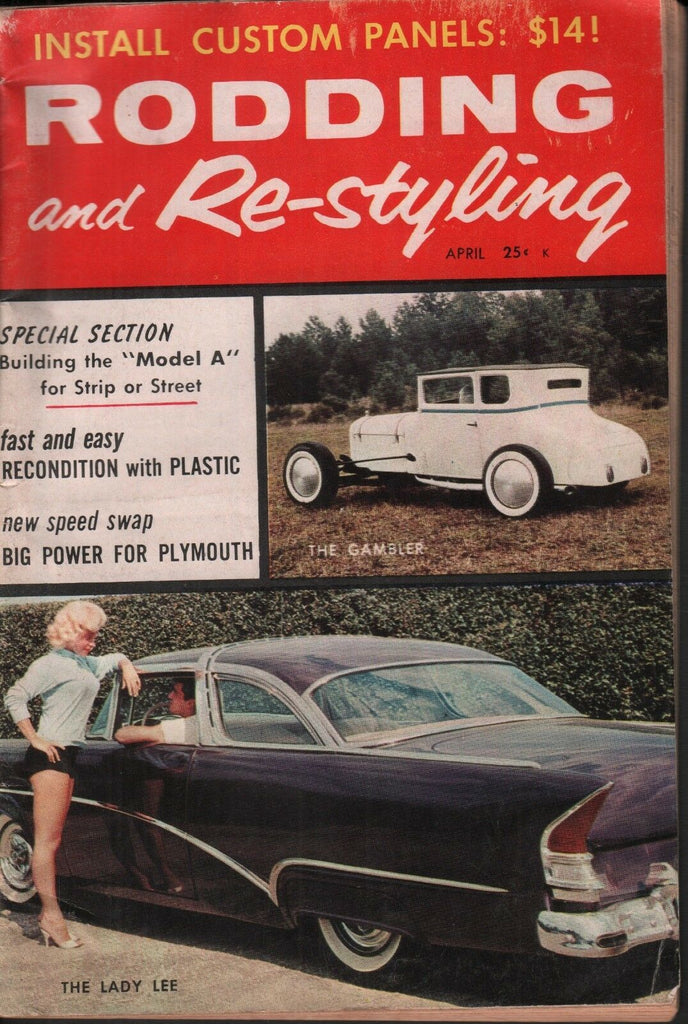 Rodding and Re-Styling April 1958 Jerry Della Torre Sam joosten 082118DBE
