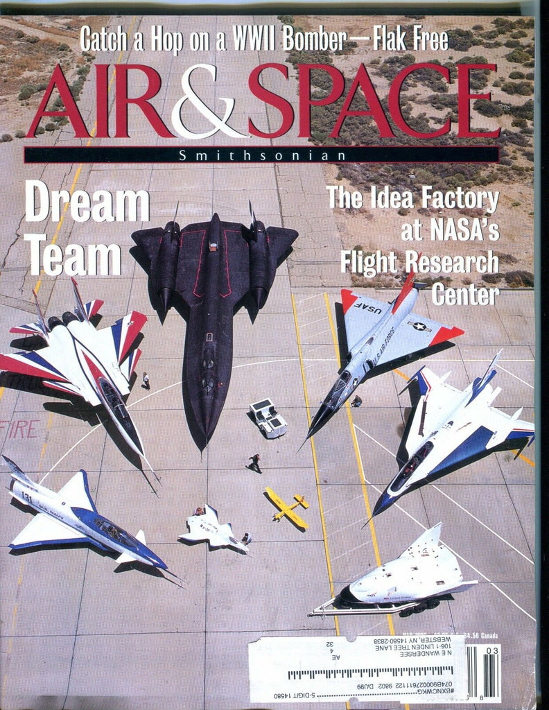 Air & Space Magazine February/March 1998 Smithsonian EX w/ML 050317nonjhe