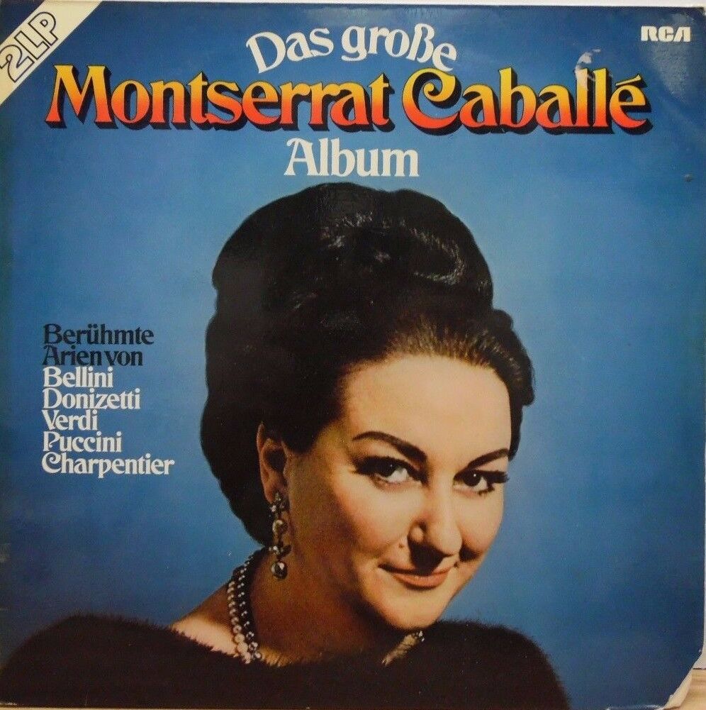 Das Grobe Monsterrat Caballe Album RCA GL 42382 33rpm 072817DBE