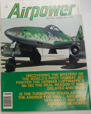 Airpower Magazine German Luftwaffe Me 262 March 1993 050415R