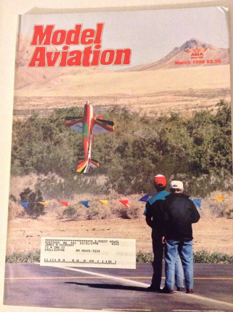 Model Aviation Magazine SAM Champs 1997 Snapdragon March 1998 041417nonrh