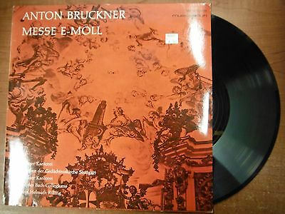 33 RPM Vinyl Anton Bruckner Messe e Moll Musicaphon Records BM30 Stereo 030515SM