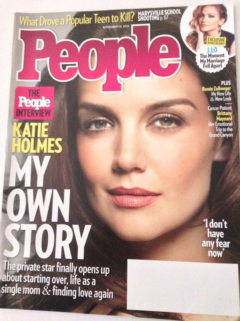 People Magazine Katie Holmes Starting Over November 10, 2014 051217nonrh