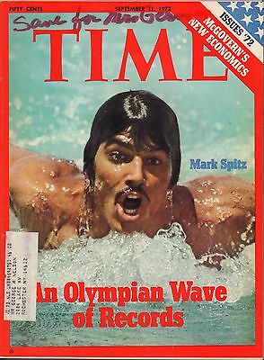 Time Magazine September 11 1972 Mark Spitz w/ML GD 081616DBE2