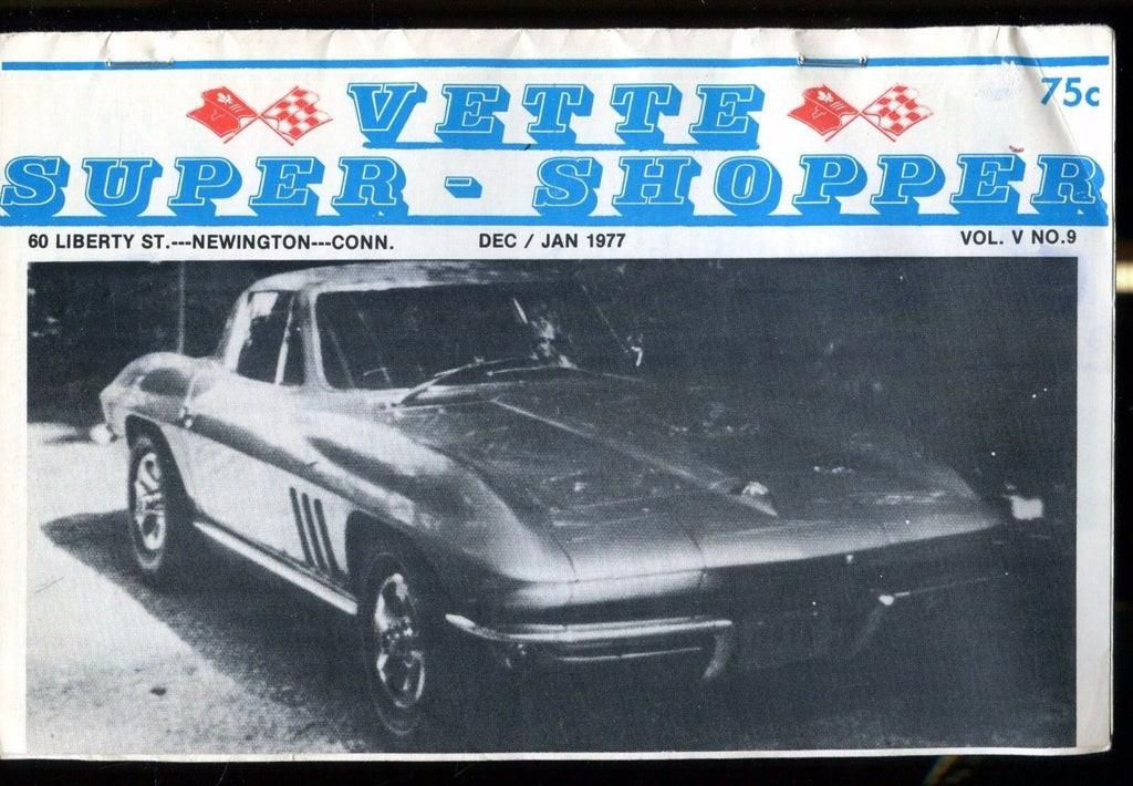 Vette Super Shopper Corvette Dec/Jan 1977 EX 030117nonjhe