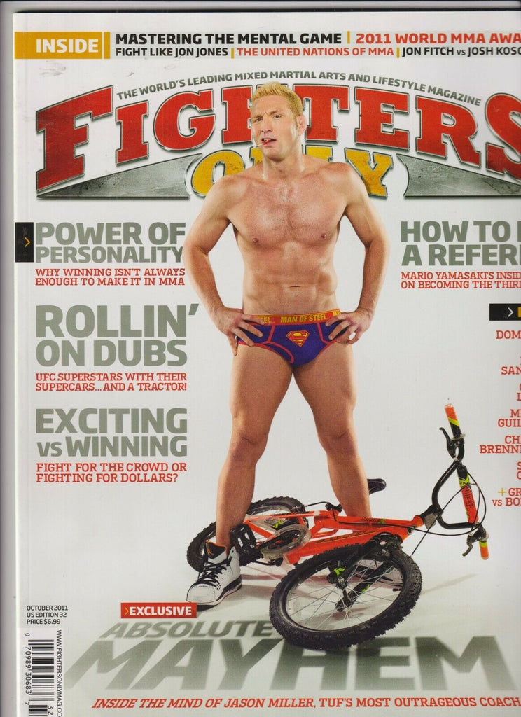 Fighters Only Mag Jason Miller Dominick Cruz October 2011 102919nonr