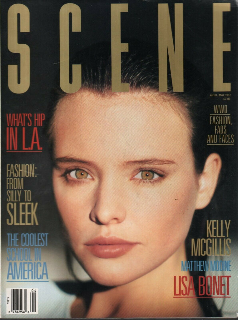 Scene Fashion Magazine April/May 1987 Kelly McGillis Lisa Bonet 020520AME