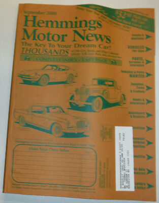Hemmings Motor News Magazine 1971 Datsun 240-Z September 2000 022315r2