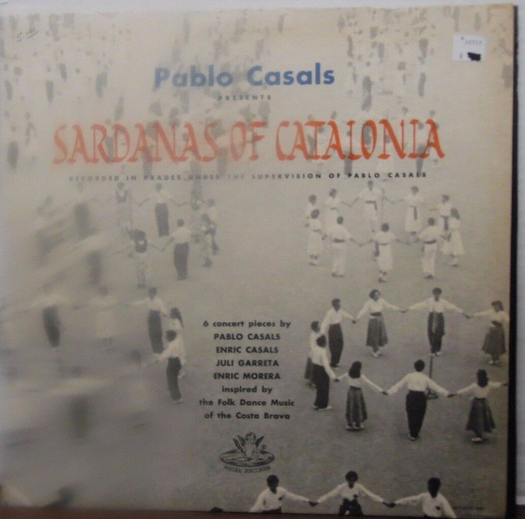 Pablo Casals presents Sardanas of Caialonia 33RPM ANG.35475 10117LLE