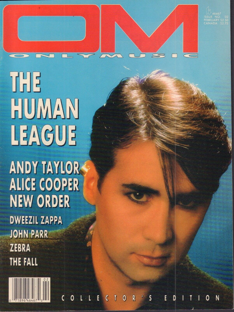 Onlymusic February 1987 Andy Taylor, Alice Cooper, New Order 050617nonDBE