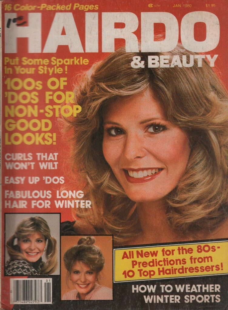 Hairdo & Beauty January 1980 Vintage Hairstyle Magazine 072619AME2