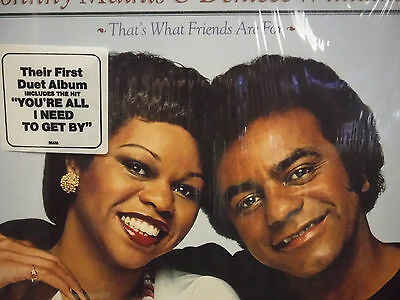 Johnny Mathis & Deniece Williams Thats What Friends Are For 33RPM 022616 TLJ