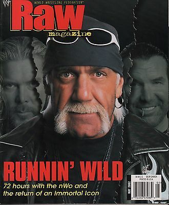 Raw Magazine May 2002 vol.7 no.5 Hulk Hogan EX 112715DBE