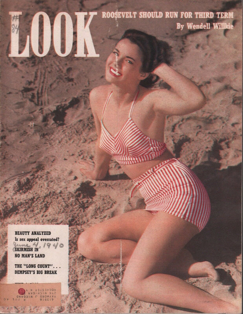 Look June 4 1940 Franklin Eleanor Roosevelt, Barbara Matson w/ML 062717nonDBE