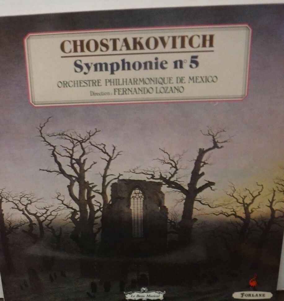 Chostakovitch Symphonie No 5 Fernando Lozano vinyl UM3567 012718LLE2
