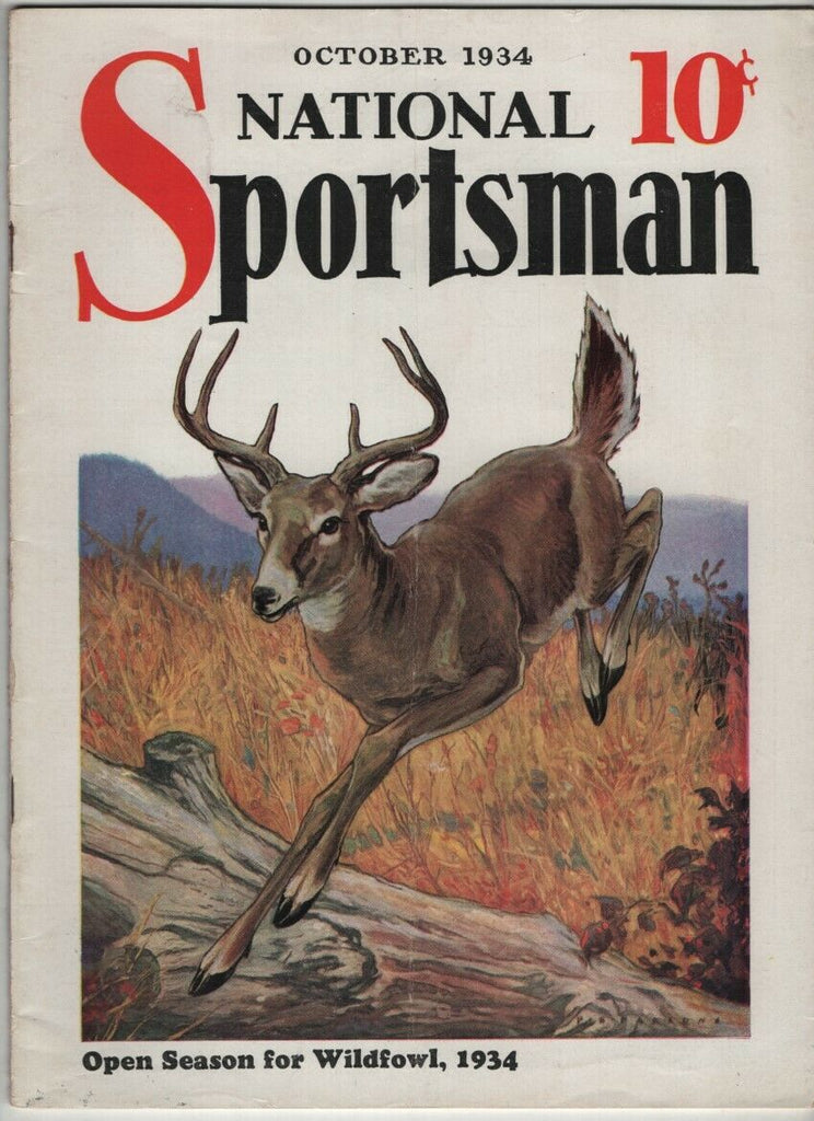 National Sportsman Mag Open Season For Wildfowl October 1934 020321nonr