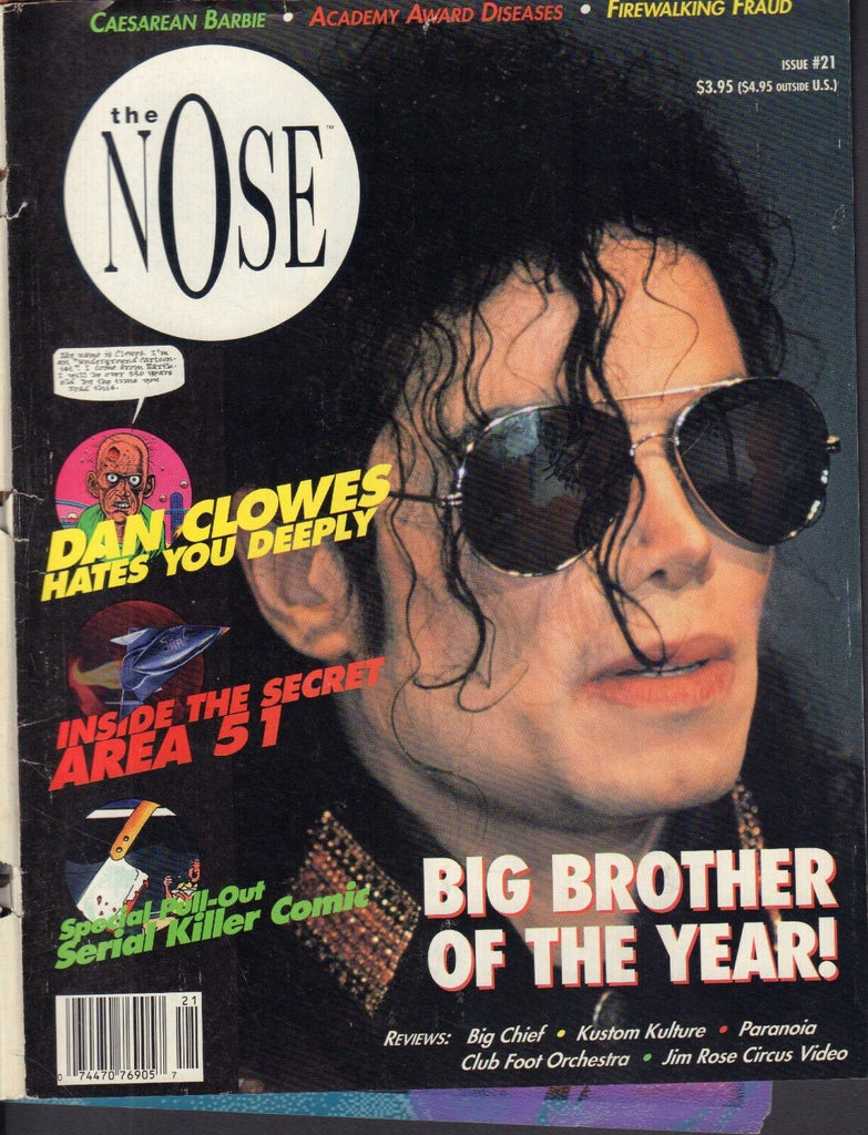 The Nose Number 21 Micheal Jackson 022718DBE