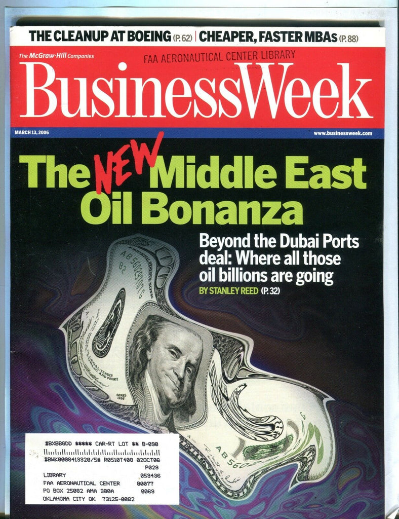 Business Week Magazine March 13 2006 Oil EX w/ML FAA Library 102016jhe
