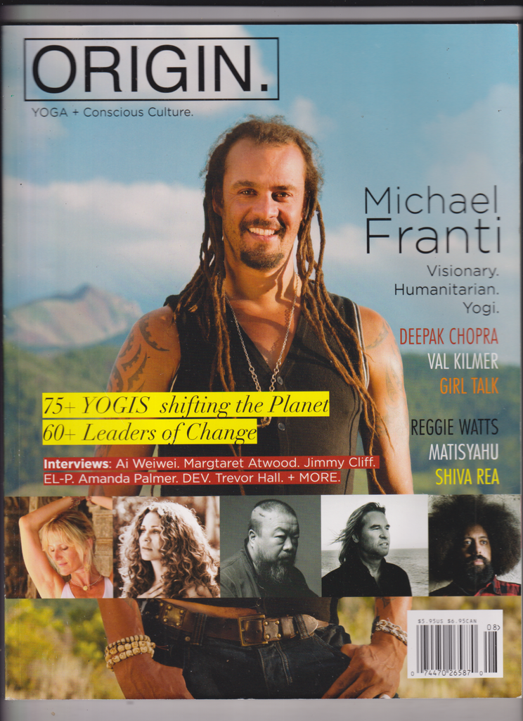 Origin Culture Magazine Michael Franti Deepak Chopra No.8 2000s 020320nonr