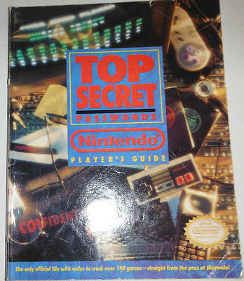 Top Secret Passwords Nintendo Player's Guide 1992 083014R