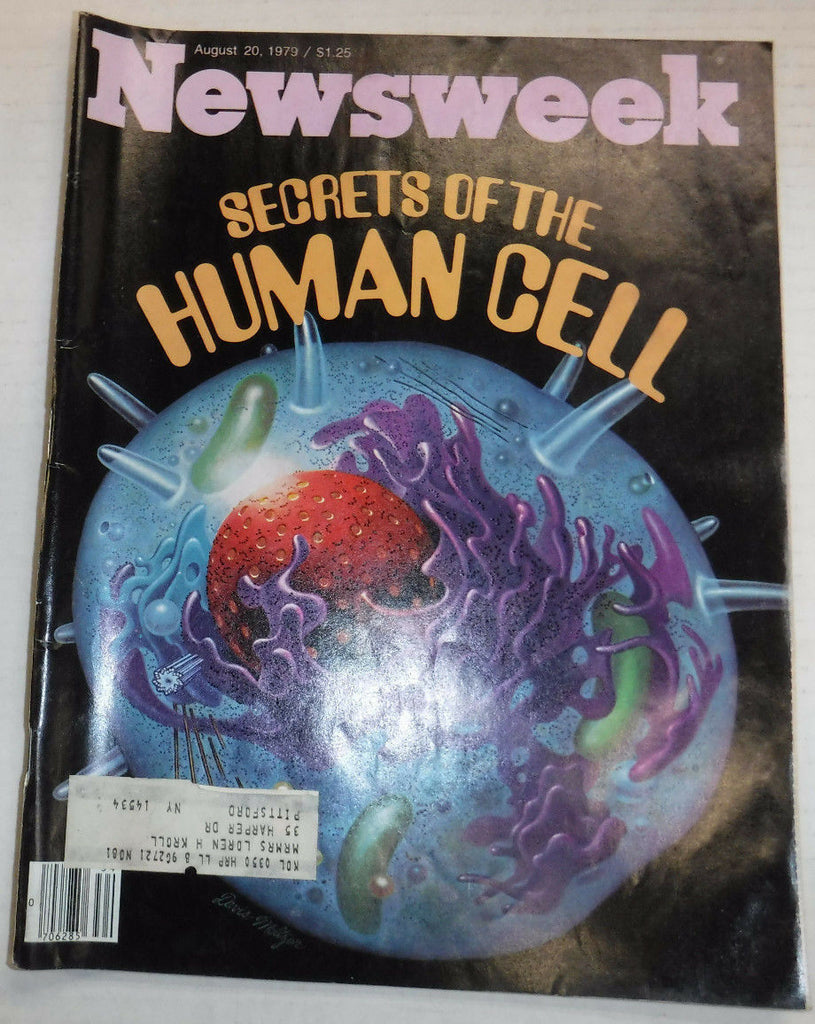 Newsweek Magazine Secrets Of The Human Cell August 20, 1979 101016R