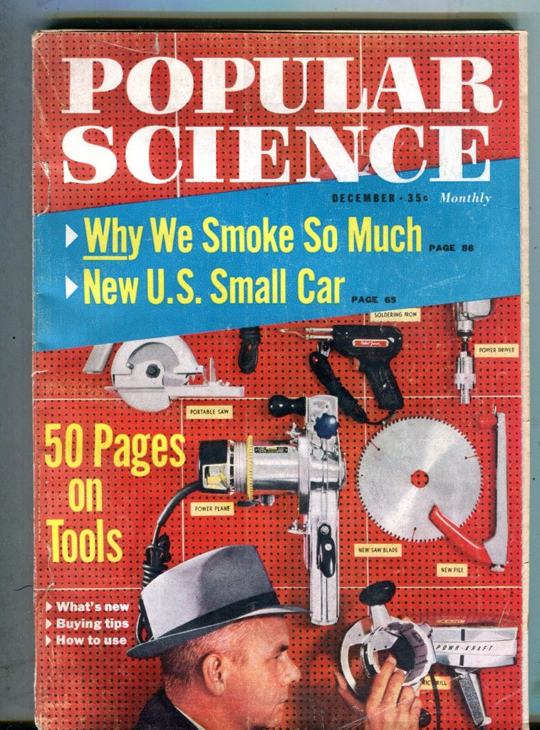 Popular Science Magazine December 1958 Tools GD 060617nonjhe