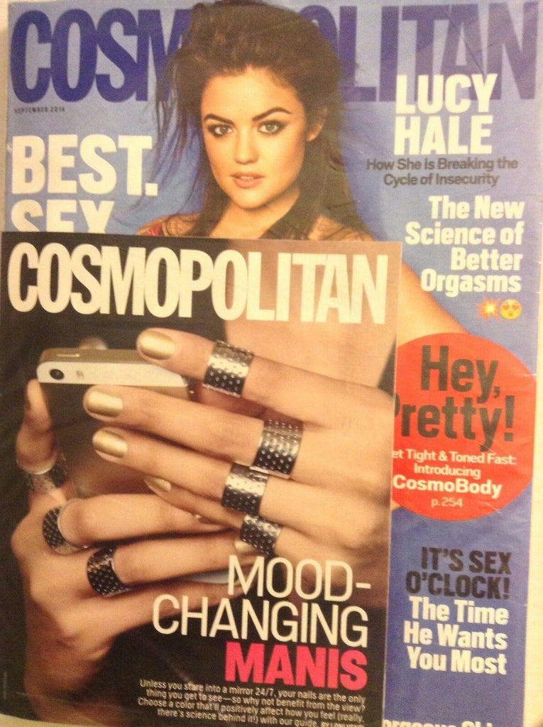 Cosmopolitan Magazine Lucy Hale Sealed September 2014 101817nonrh2