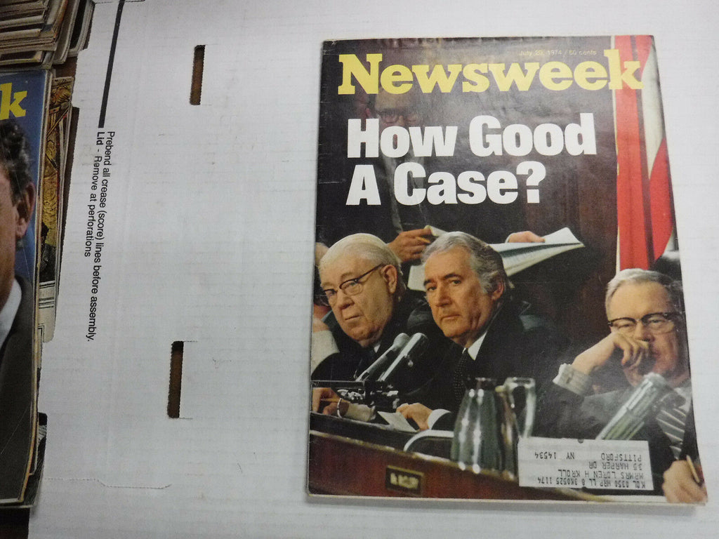 Newsweek Magazine Richard Nixon Battle For Cyprus July 29, 1974 100316R