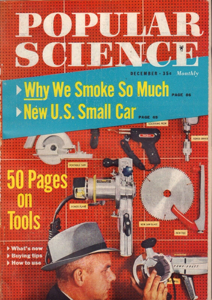 Popular Science Magazine December 1958 Tools Small Cars 062917nonjhe