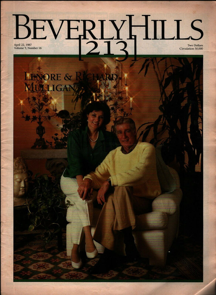 Beverly Hills 213 Magazine April 22 1987 Lenore Richard Mulligan 022321ame2