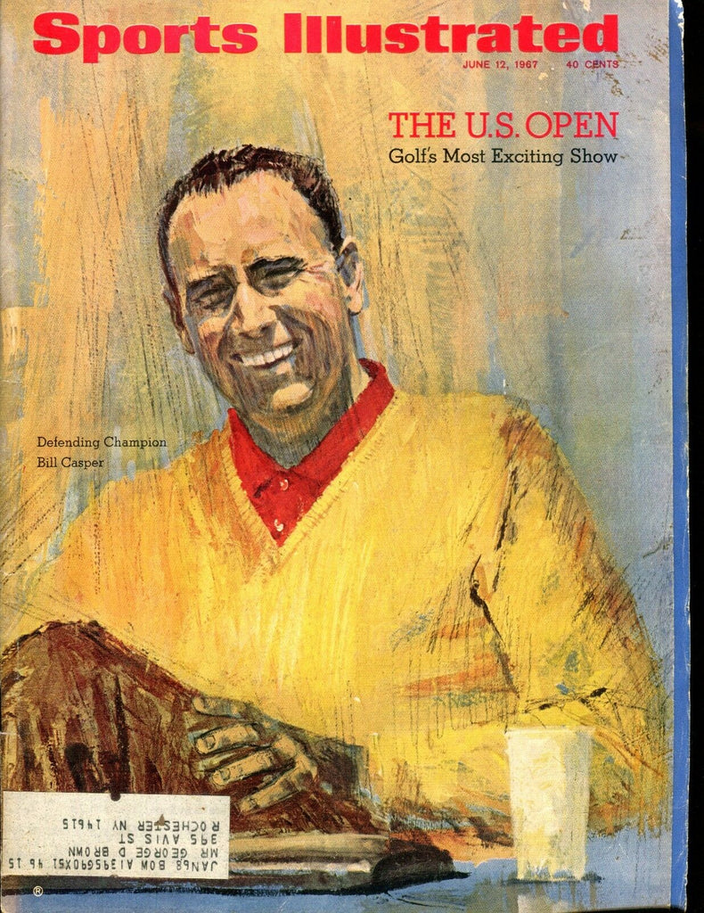 Sports Illustrated Magazine June 12 1967 Bill Casper VG w/ML 020617jhe