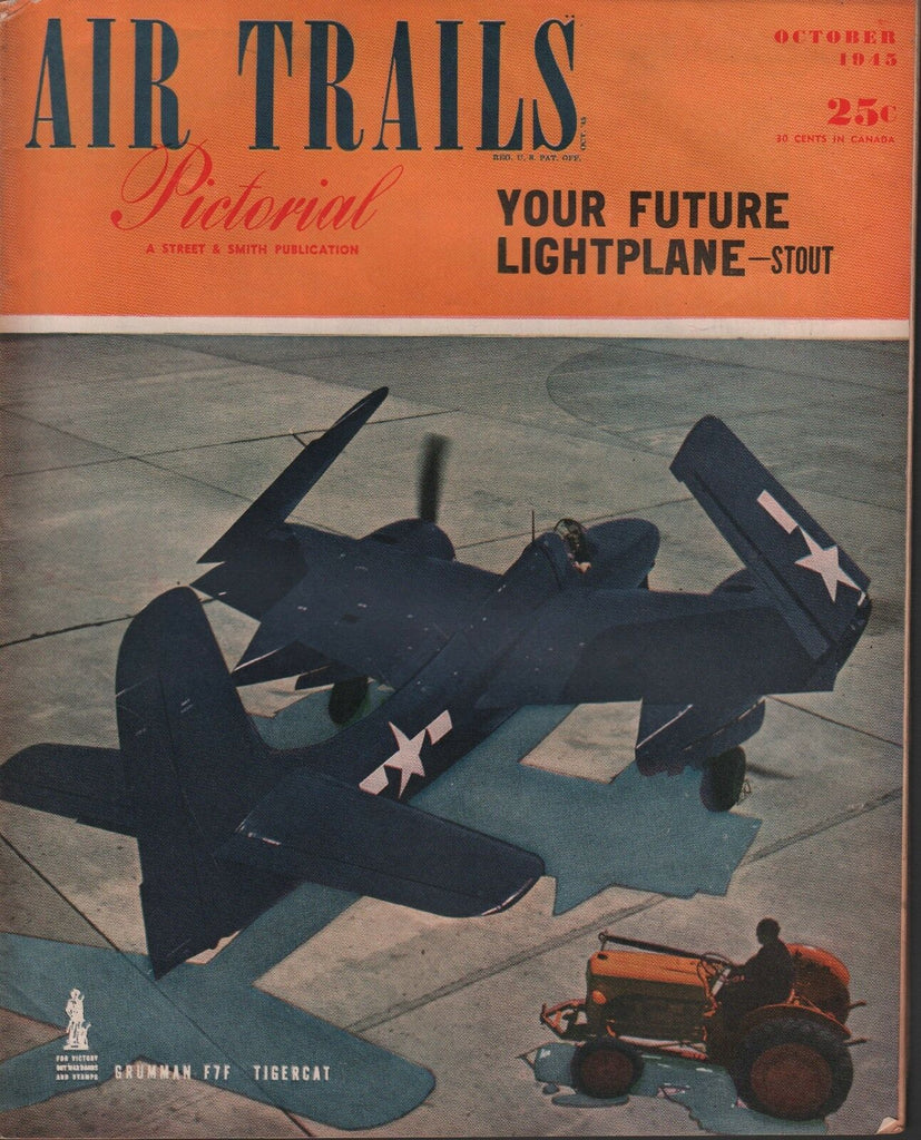 Air Trails October 1945 Grumman F7F Tigercat 052218DBE