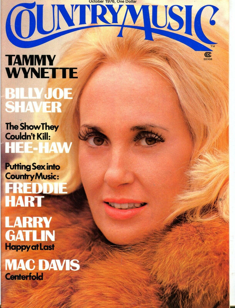 Country Music Magazine October 1976 Tammy Wynette EX No ML 050717nonjhe