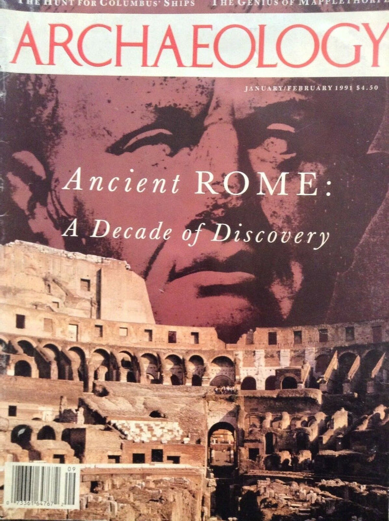 Archaeology Magazine Ancient Rome Discovered Jan/February 1991 123117nonrh