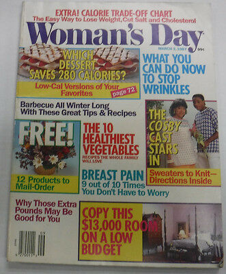 Woman's Day Magazine The Cosby Cast March 1987 081815R