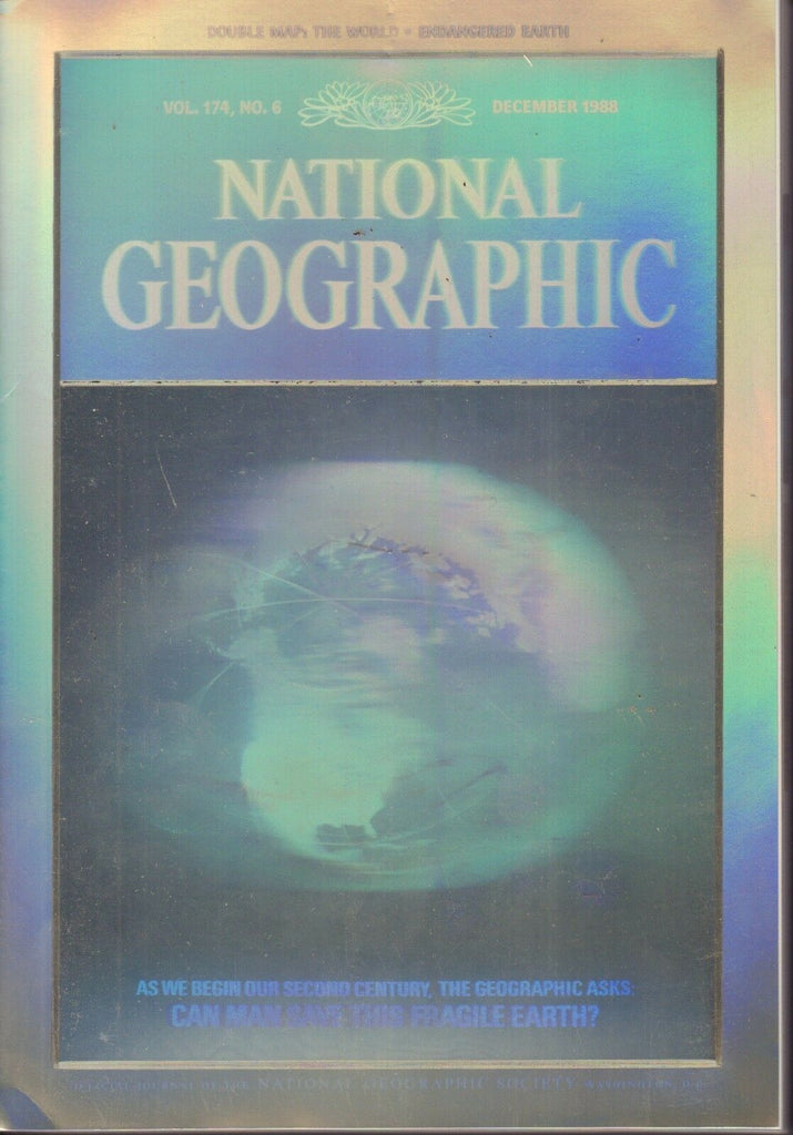 National Geographic Magazine December 1988 Fragile Earth 090617nonjhe