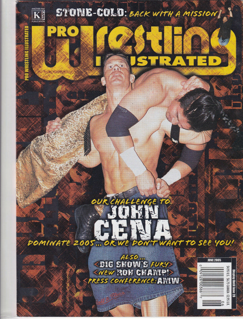 Pro Wrestling Illustrated John Cena Big Show June 2005 052219nonr