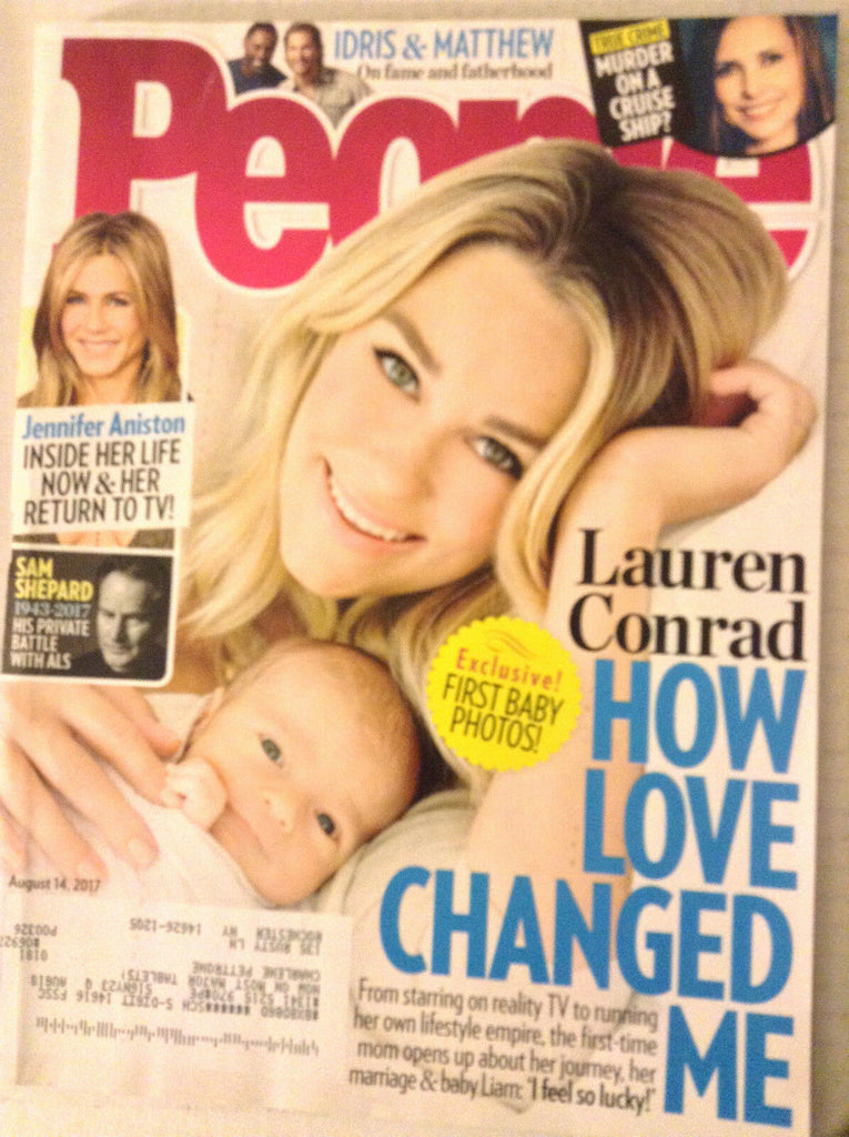 People Weekly Magazine Lauren Conrad Jennifer Aniston August 14 2017 081017nonrh