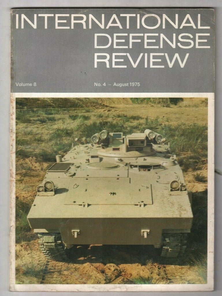 International Defense Review Mag The Orao & Salt II August 1975 011520nonr