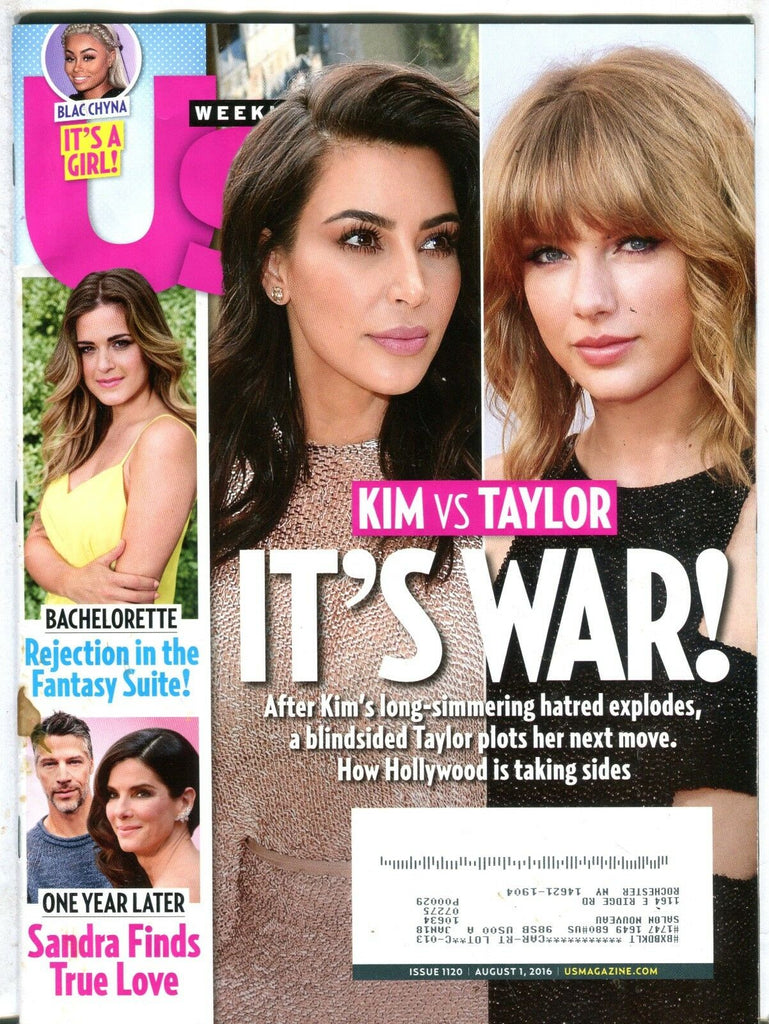 Us Weekly Magazine August 1 2016 Kim Kardashian EX w/ML 093016jhe
