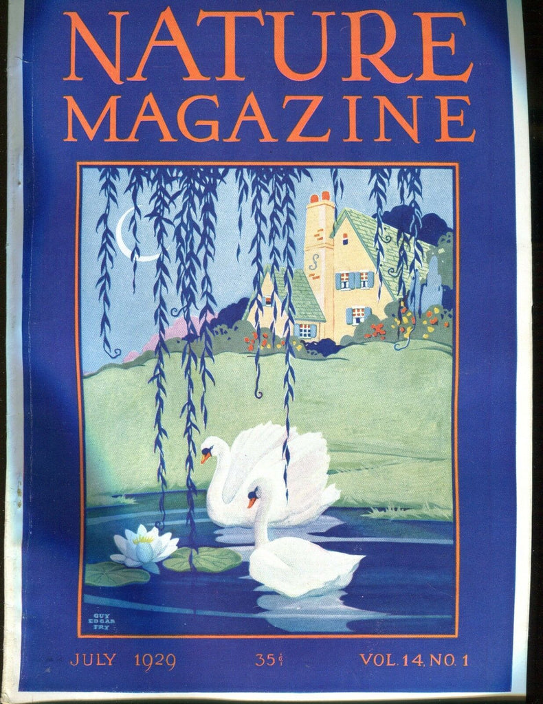 Nature Magazine July 1929 Geese VG No ML 020617jhe