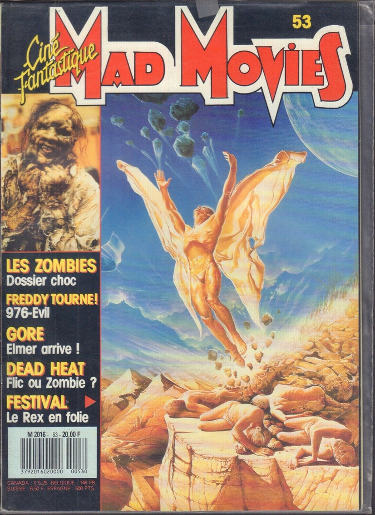 Cine Fantastique Mad Movies French Magazine no.53 Les Zombies Gore 012918DBE