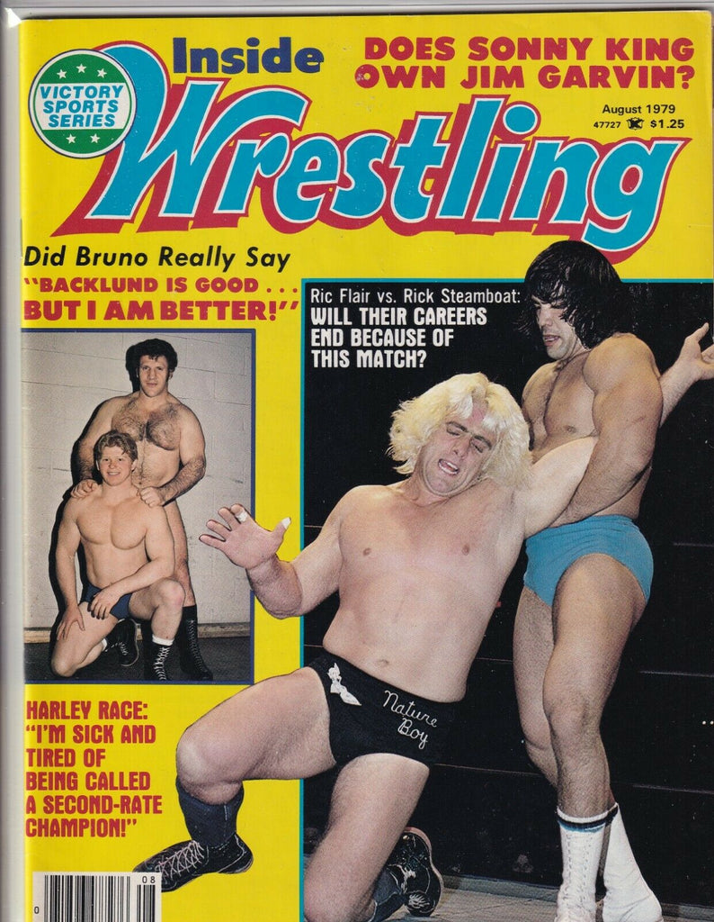 Inside Wrestling Bruno Sammartino Rick Steamboat August 1979 062219nonr