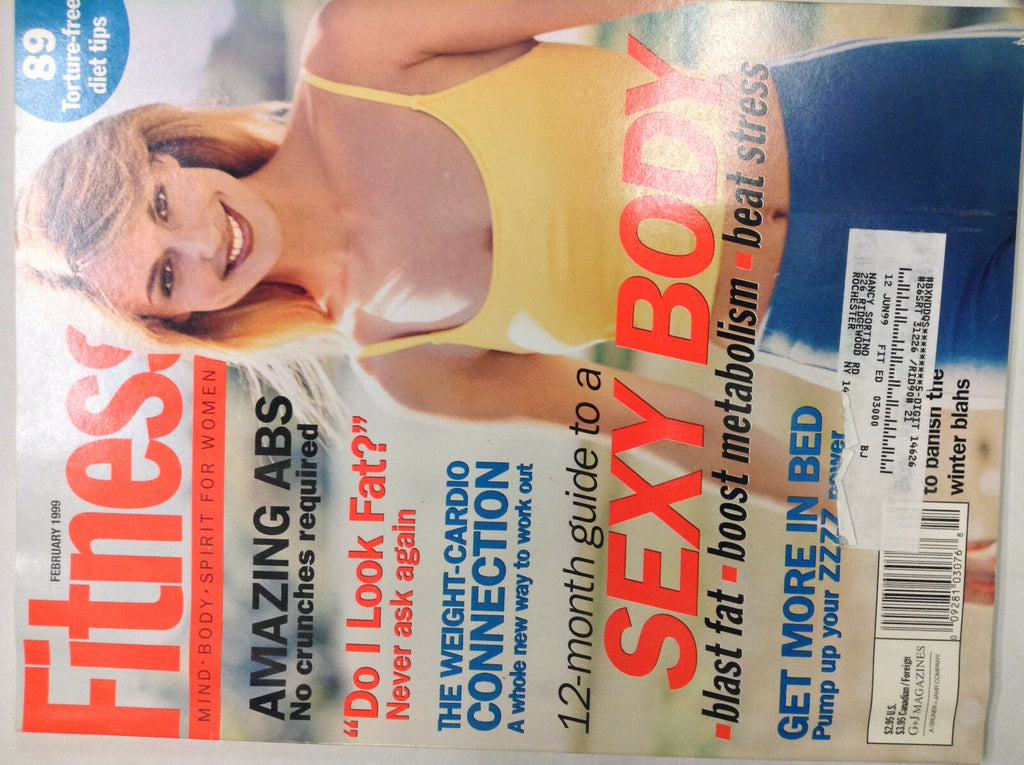 Fitness Magazine 12 Month Guide To A Sexy Body February 1999 081017nonrh