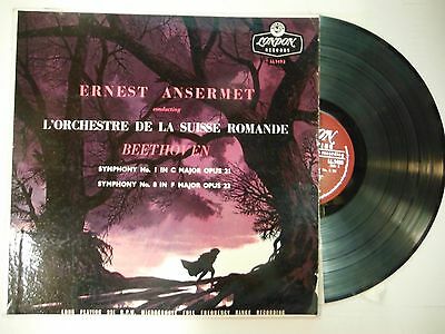 33 RPM Vinyl Ernest Ansermet Symphony No. 1 in C Major London LL 1493 112614KME